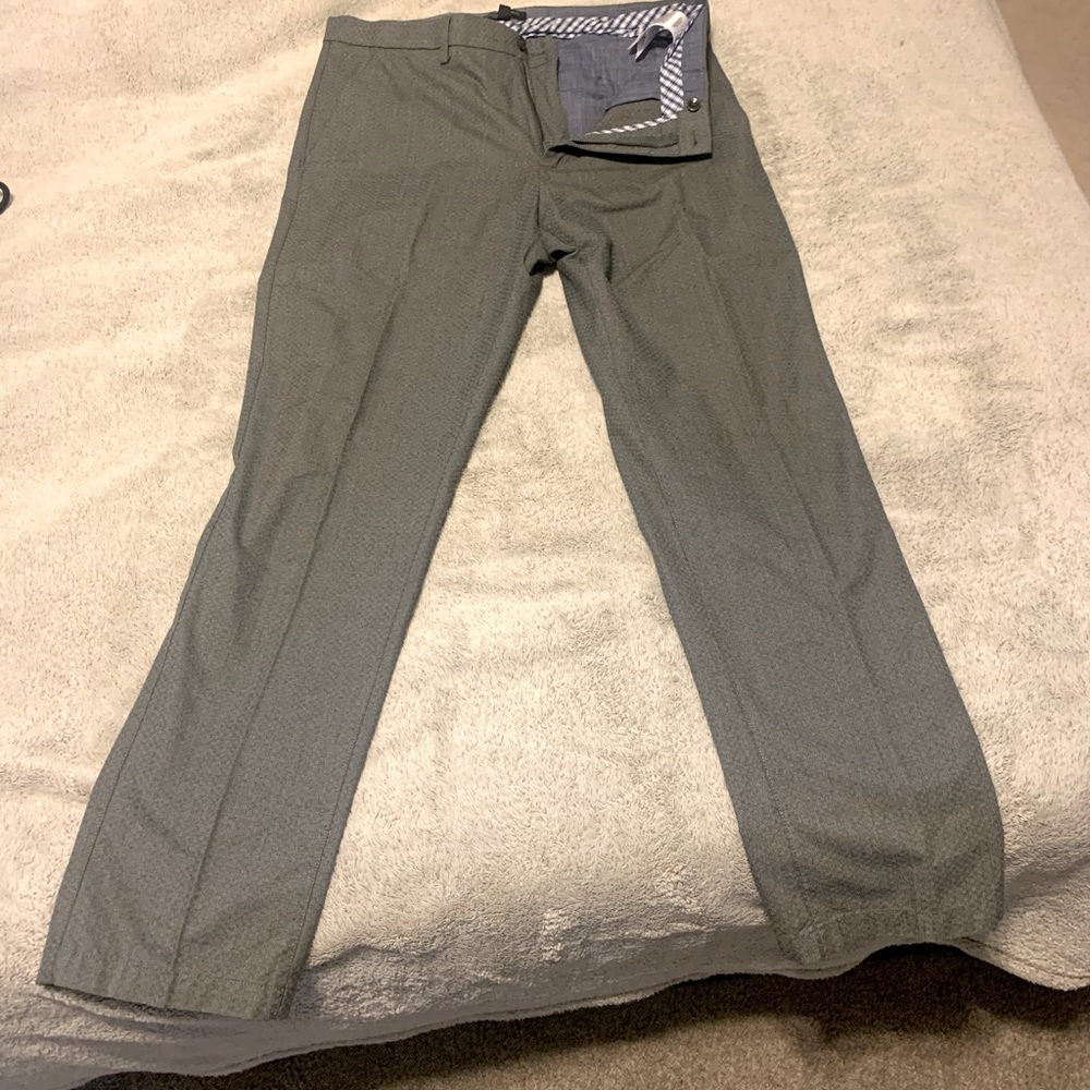 Banana Republic grey dress pants pleated sz 34
